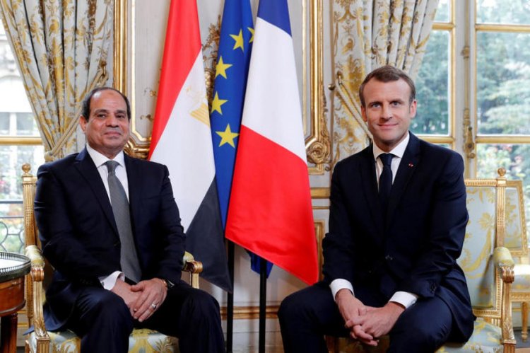 Sisi ve Macron “Gazze’deki gelişmeleri” görüştü