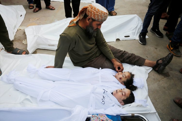 Terör çetesinin Gazze'deki katliamlarında şehid sayısı 14 bin 854 oldu