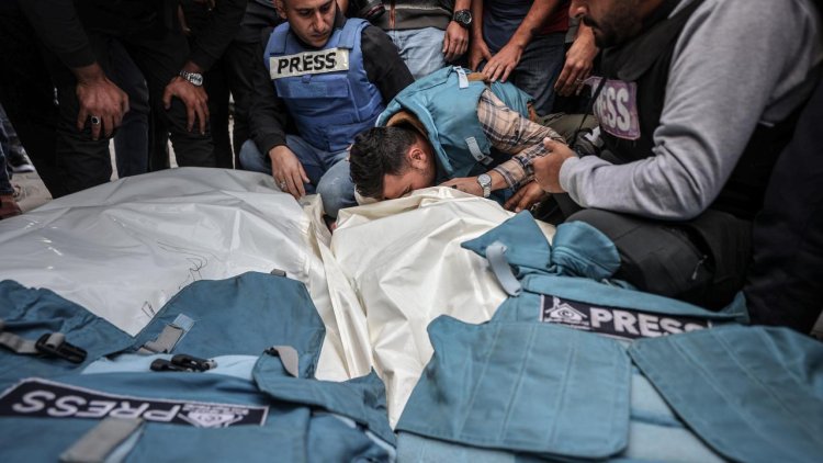 Filistin Gazeteciler Sendikası: 66 gazeteci öldürüldü