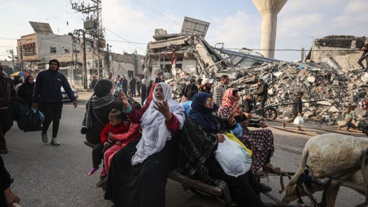 UNRWA: Gazze'de 1,9 milyon kişi yerinden edildi
