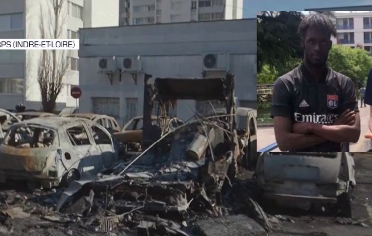 Fransa'da polis aracının çarptığı gencin ölümü şiddet olaylarına neden oldu