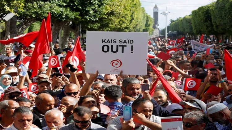 Tunus halkından diktatör Kays Said'e ikinci tokat