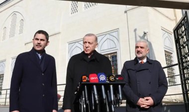 Erdoğan: Şu anda Kızıldeniz'i kan gölüne çevirme hevesi içindeler