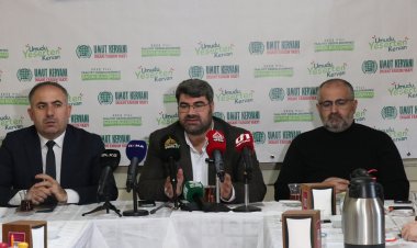 Umut Kervanı 2023 yılında 105 milyon liradan fazla yardım ulaştırdı