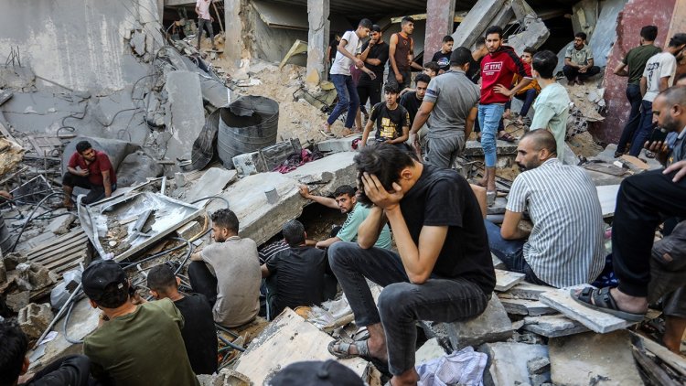 İşgalci teröristlerin Gazze saldırılarında şehid sayısı 24 bin 448'e yükseldi
