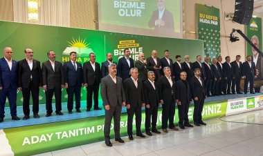 HÜDA PAR Batman'da 24 belediye başkan adayını daha belirledi