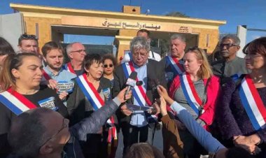 Fransız milletvekilleri Refah Sınır Kapısı’nda Gazze'deki katliama dikkat çekti