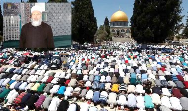 Molla Yalçın: Allah Peygamber Efendimizi Mescid-i Aksa'dan miraca yükseltmeyle oraya ayrı bir değer vermiştir