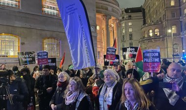 İşgalci İsrail'in katlettiği gazeteciler İngiltere'de anıldı