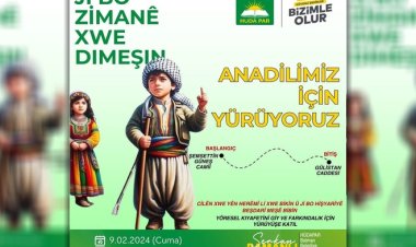 HÜDA PAR Batman milletvekili ve Belediye Başkan adayı Ramanlı anadil için yürüyecek