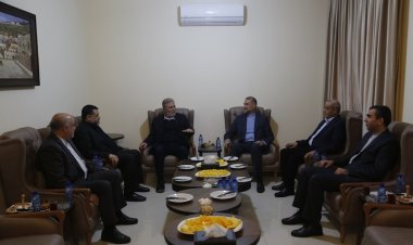 İran dışişleri bakanı Lübnan'da Hamas ve İslami Cihad'ın liderleriyle görüştü