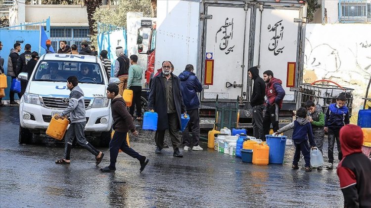 UNRWA: Gazze'de temiz suya erişim ölüm kalım meselesi