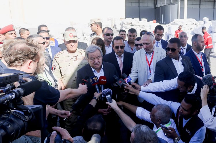 Guterres: Gazze halkı karabasan içinde yaşıyor