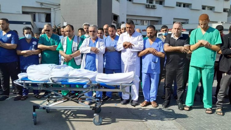 İşgalci İsrail Gazze'de 340 doktor ve sağlık çalışanını katletti