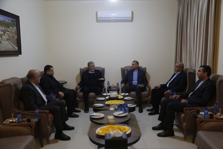 İran dışişleri bakanı Lübnan'da Hamas ve İslami Cihad'ın liderleriyle görüştü