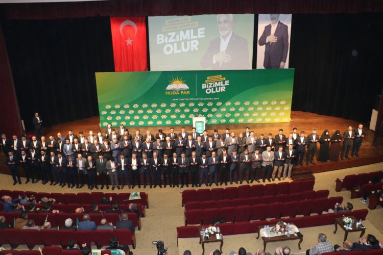 HÜDA PAR, Ankara'da 85 belediye başkan adayını daha tanıttı