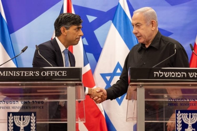 İngiltere Başbakanı Sunak, Netanyahu'yla katledilen yardım görevlilerini görüştü