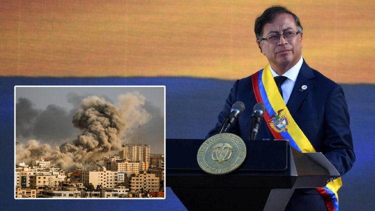 Kolombiya Cumhurbaşkanı Petro: Gazze'de çocukları bombalarla katletmek çirkinliktir
