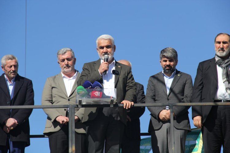 Yapıcıoğlu: Kavga etmeye değil,  hizmet etmeye ve kardeşliği tesis etmeye geliyoruz