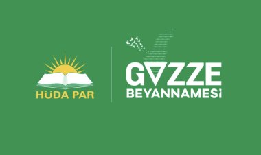 HÜDA PAR’ın Gazze Beyannamesinin tam metni