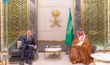 Blinken, Prens Selman ile Gazze'yi görüştü