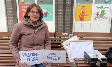 Hollandalı Profesör Thea Hilhorst, Gazze'deki açlık ve kıtlığa dikkati çekmek için açlık grevi düzenledi: