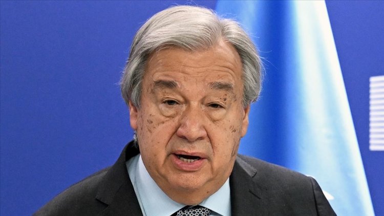 Guterres'ten AB liderlerine: Gazze'de de Ukrayna'da da çifte standartlar olmadan ilkelere bağlı kalmalıyız