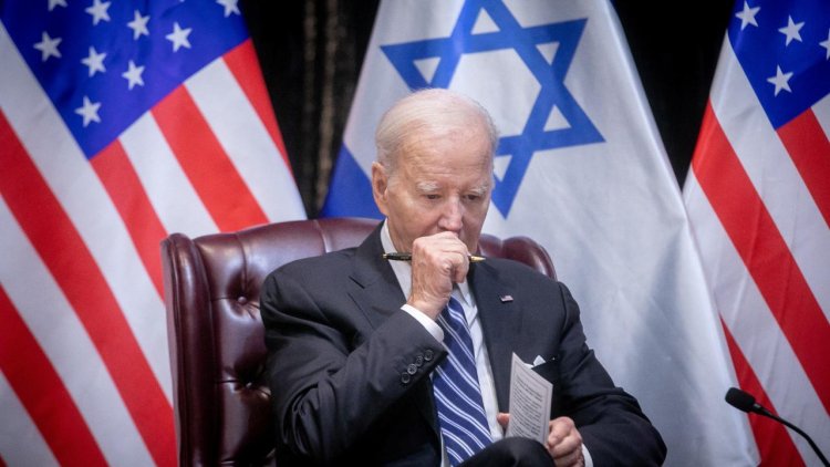 'Soykırım ortağı' emperyalist Biden: Kendimizi israilin savunmasına adadık