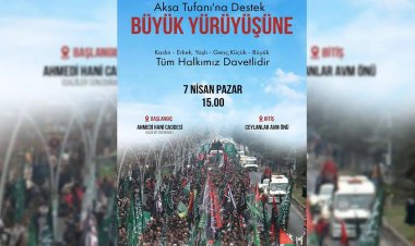 Peygamber Sevdalıları yarın Diyarbakır'da Aksa Tufanına destek yürüyüş yapacak