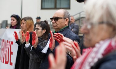 Hırvatistan'da Filistin'e destek gösterisi düzenlendi