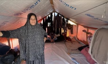 Cibaliya'da enkazdan çıkarılan Filistinli aile, Refah'ta yoklukla mücadele ediyor