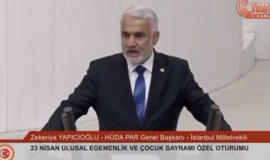 Yapıcıoğlu: Bu Meclis milletin Meclisi'dir, reşittir, hiçbir vesayeti kabul etmemelidir