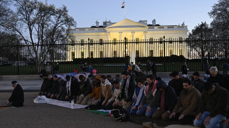 ABD'li Müslüman gruplardan Biden'ın iftar organizasyonuna protesto