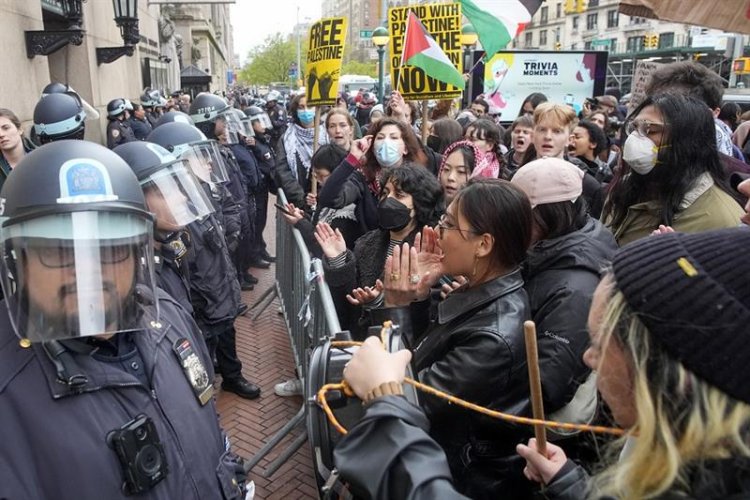 Af Örgütü, ABD'deki üniversiteleri, öğrencilerin kampüslerdeki protesto haklarını korumaya çağırdı