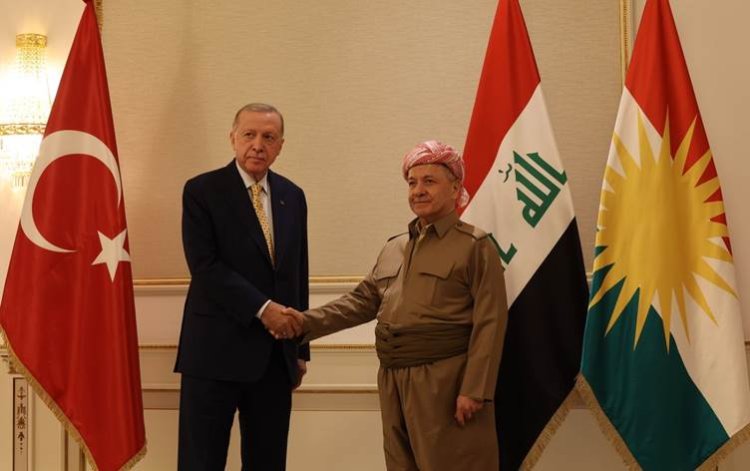 Barzani'den Erdoğan'ın Erbil ziyaretine ilişkin açıklama