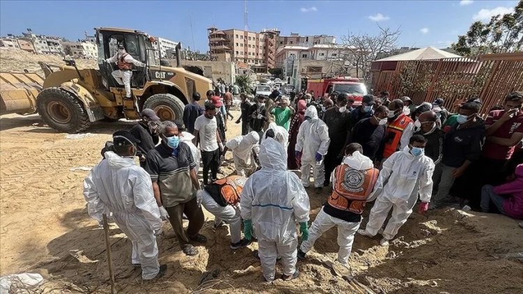 BM, Gazze'deki toplu mezarlara ilişkin bağımsız ve kapsamlı soruşturma talep etti