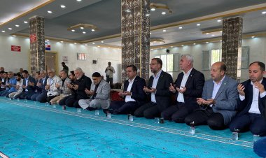 HÜDA PAR Milletvekili Ramanlı, "Kudüs Şehidi" Hasan Saklanan'ın taziyesine katıldı