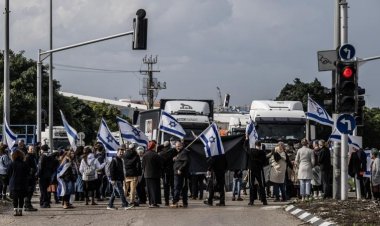 'Sözde sivil' işgalci teröristler, Ürdün'den Gazze'ye giden insani yardım konvoyunu durdurdu