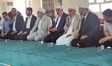 İTTİHADUL ULEMA şehid Hasan Saklanan için taziye ziyaretinde bulundu