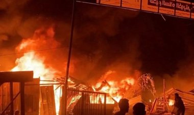 Terör rejimi Refah'taki Filistinlileri soykırım ortağı ABD'nin mühimmatıyla yaktı