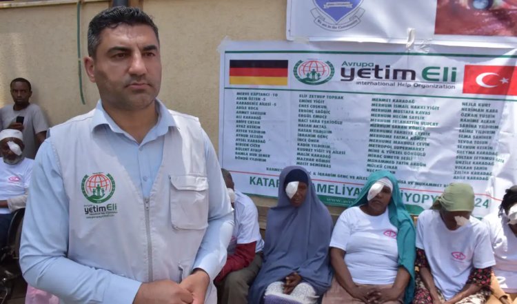 Avrupa Yetim Eli'nden dev organizasyon: Yüzlerce hastaya 'ışık' oldular