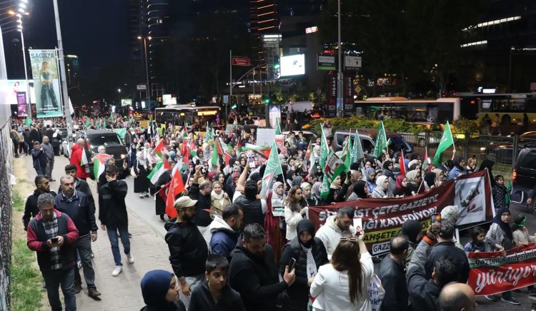 İşgal rejiminin Refah'a yönelik saldırısı İstanbul'da telin edildi