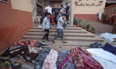 Gazze'de cesetlerle gelen felaket