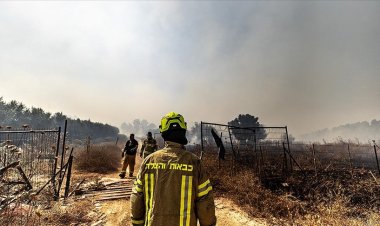 İsrail'deki yangınlar stratejik tesisler için tehlike oluşturuyor
