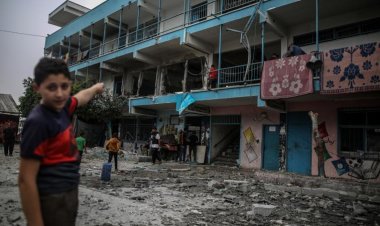 BM: Gazze'de zorla yerinden edilenlerin sığındığı okulların yüzde 69'u vuruldu