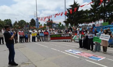 Sakarya'da Gazze nöbeti 29 haftadır devam ediyor