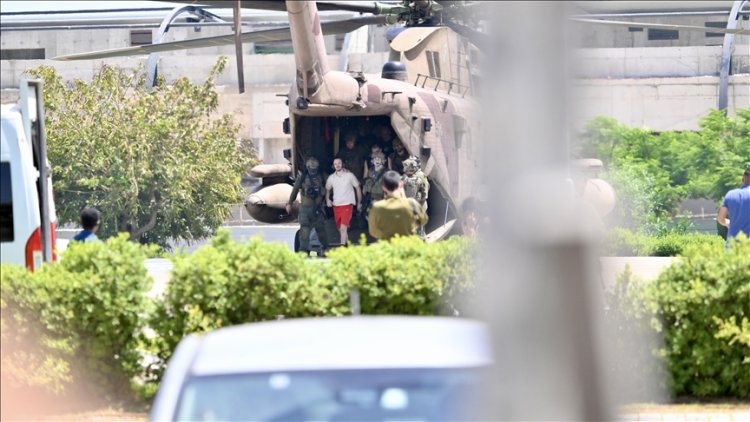 Yüzlerce Filistinlinin canına mal olan "operasyonla" kurtarılan İsrailli esir: İsrail rehin tutulduğumuz evi bombaladı