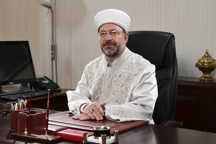 Erbaş: Filistin özgür oluncaya kadar azim ve sabırla çalışalım