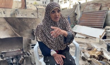 Filistinli yaşlı kadın: Ölümü kendi gözlerimle gördüm