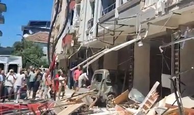 İzmir'de bir binada patlama: 5 ölü 57 yaralı